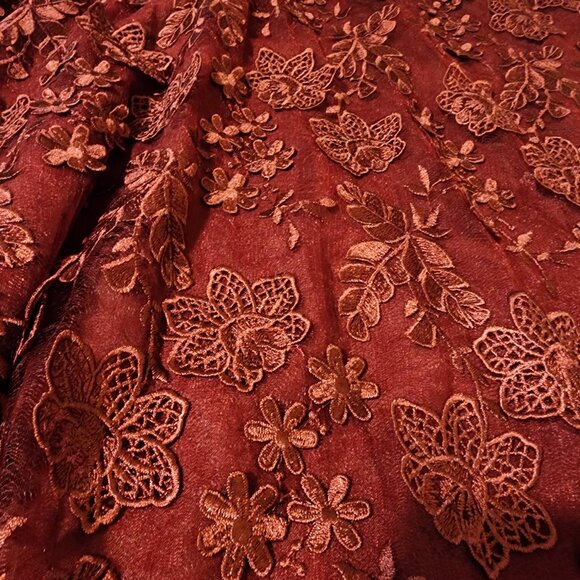 Dress the Population Tahani Dress NWT Burgundy XXL - Picture 5 of 13